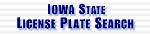 license plate lookup iowa