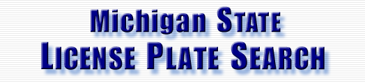 license plate lookup michigan