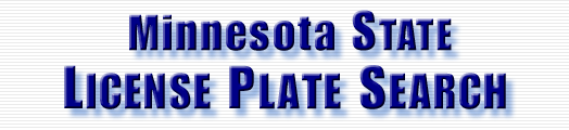 license plate lookup minnesota